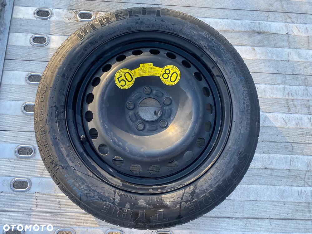 KOŁO ZAPASOWE ZAPAS DOJAZDÓWKA VOLVO V50 5x108 125/85R16 PIRELLI - 1