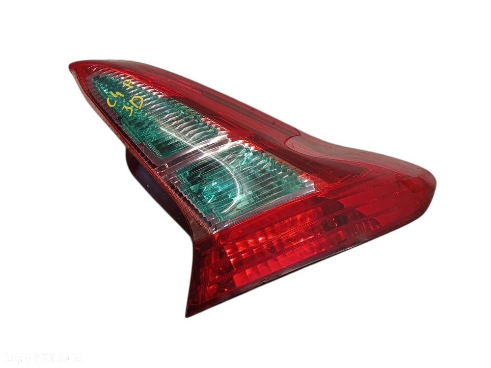 LAMPA PRAWA TYLNA TYŁ CITROEN C4 I COUPE 9646801677 - 2