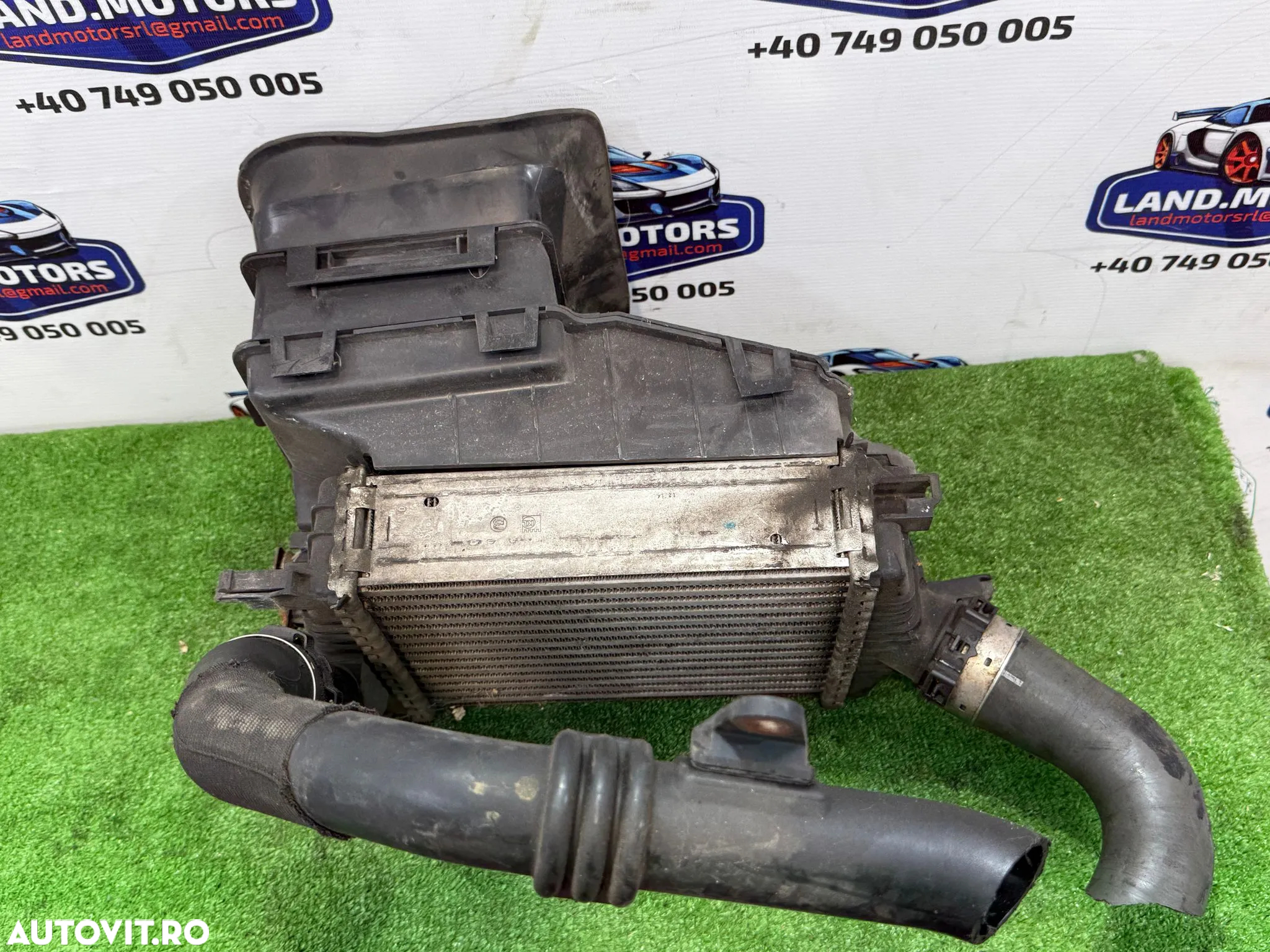 RADIATOR INTERCOOLER RENAULT CAPTUR MO 1.5 DIESEL 2014 COD OEM 1449611381R 214107326R 215580321R 2013-2019 - 8