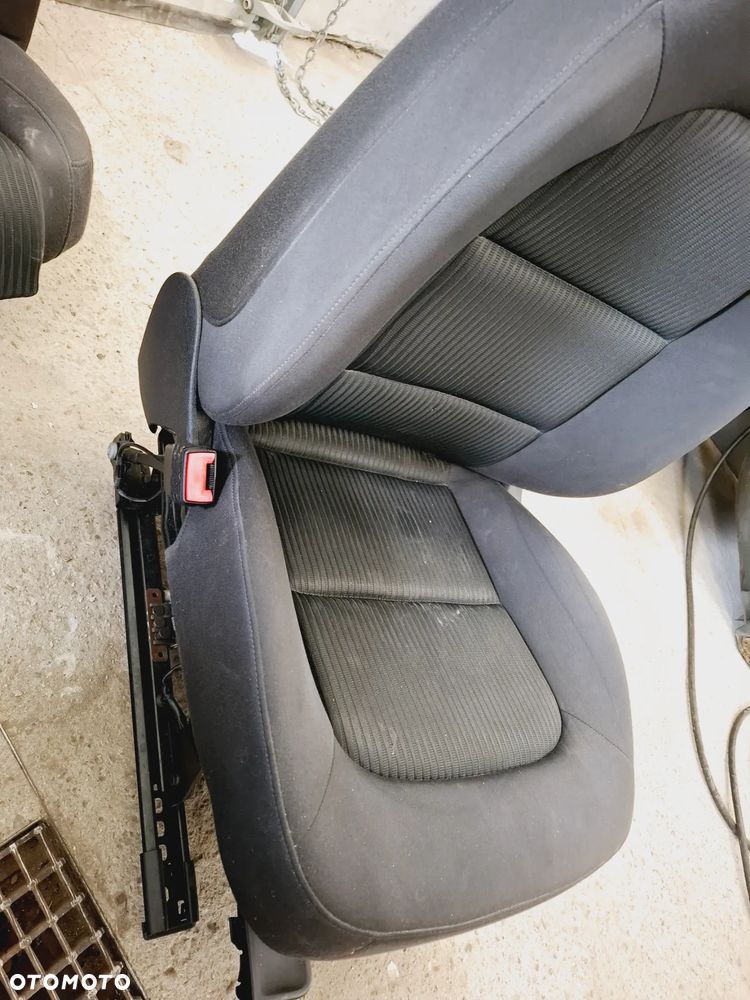 Fotele Kanapa Oparcie Boczki Welur Audi A4 B8 Sedan - 8