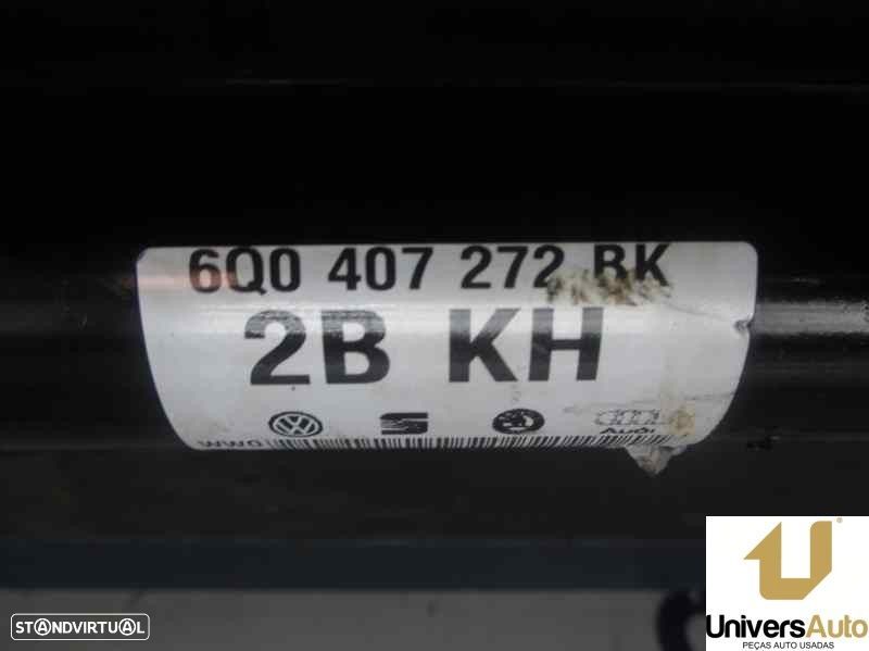 TRANSMISSÃO FRONTAL DIREITA VOLKSWAGEN POLO 2001 -6Q0407272BK - 7