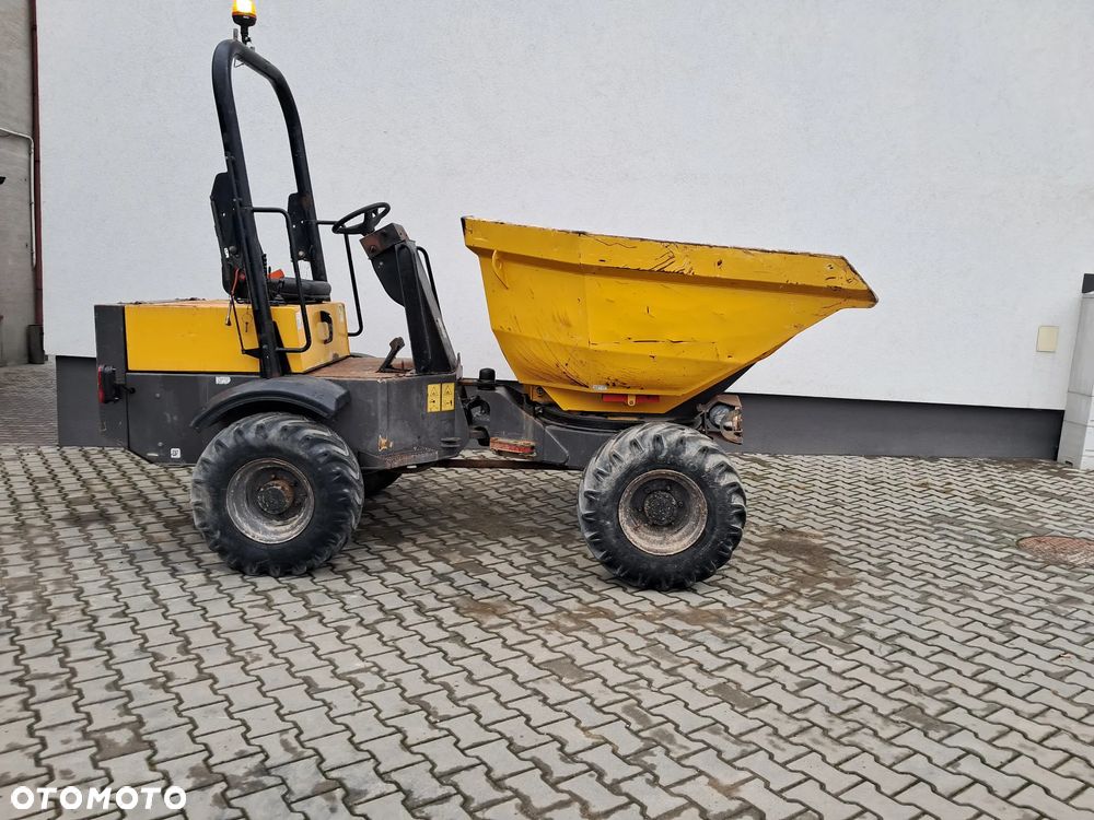 Mecalac TA3SH wozidło budowlane obrotowe 3t tony Hydrostat Automat silnik Kubota 32.4KW Terex Thwaites Wacker obrót+kiper światła kierunkowskazy 4x4 opony 70% 2018r - 5