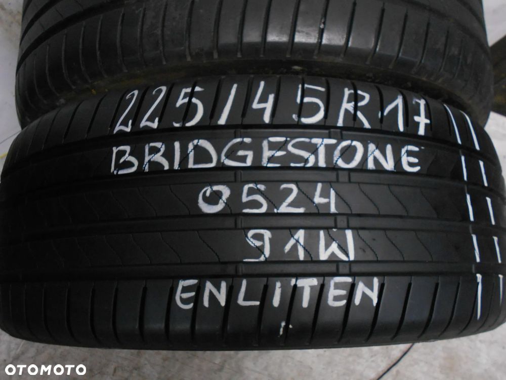 OPONY 225/45R17 BRIDGESTONE TURANZA 6 DOT 0524 / 0823 7.4MM - 3