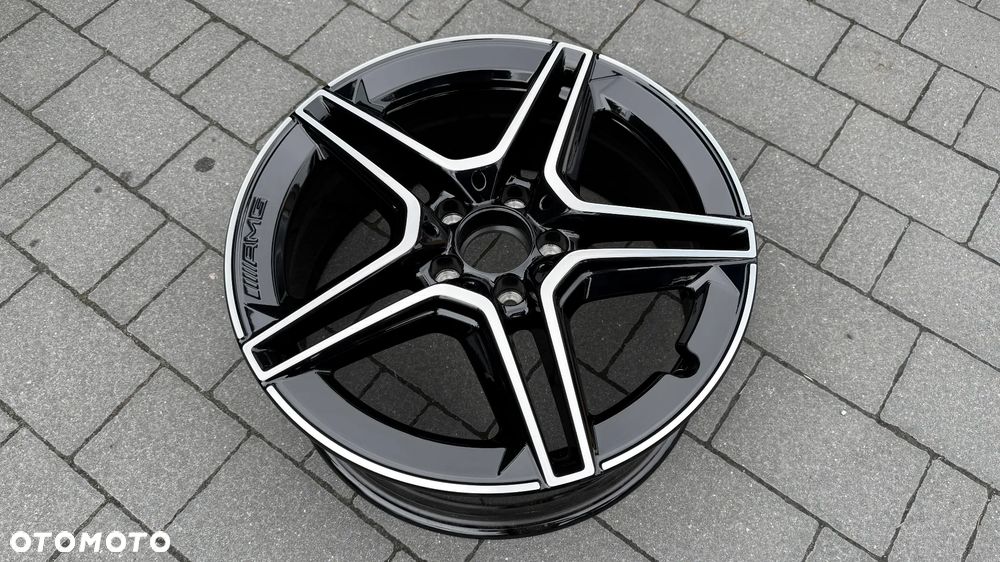 Alufelga aluminiowa Mercedes-Benz AMG OE 7.5" x r18 ET44 7.5J 5x112 felga koło c-klasa - 7
