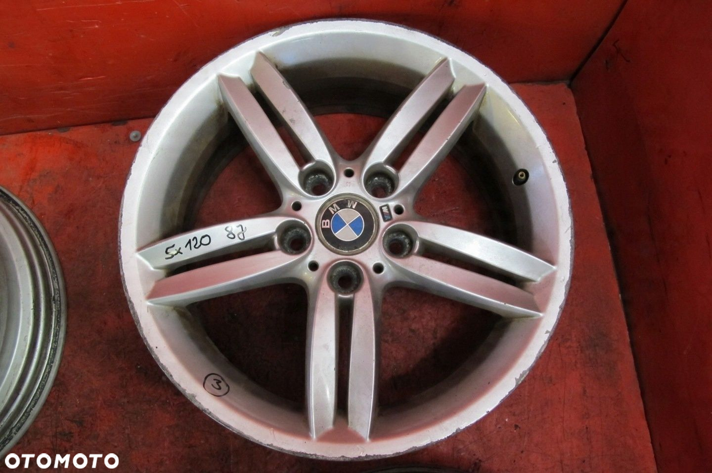 BMW I E87 FELGI ALUMINIOWE M-PAKIET 18 5x120 7.5J ET49 8036939 8J 8036940 - 10