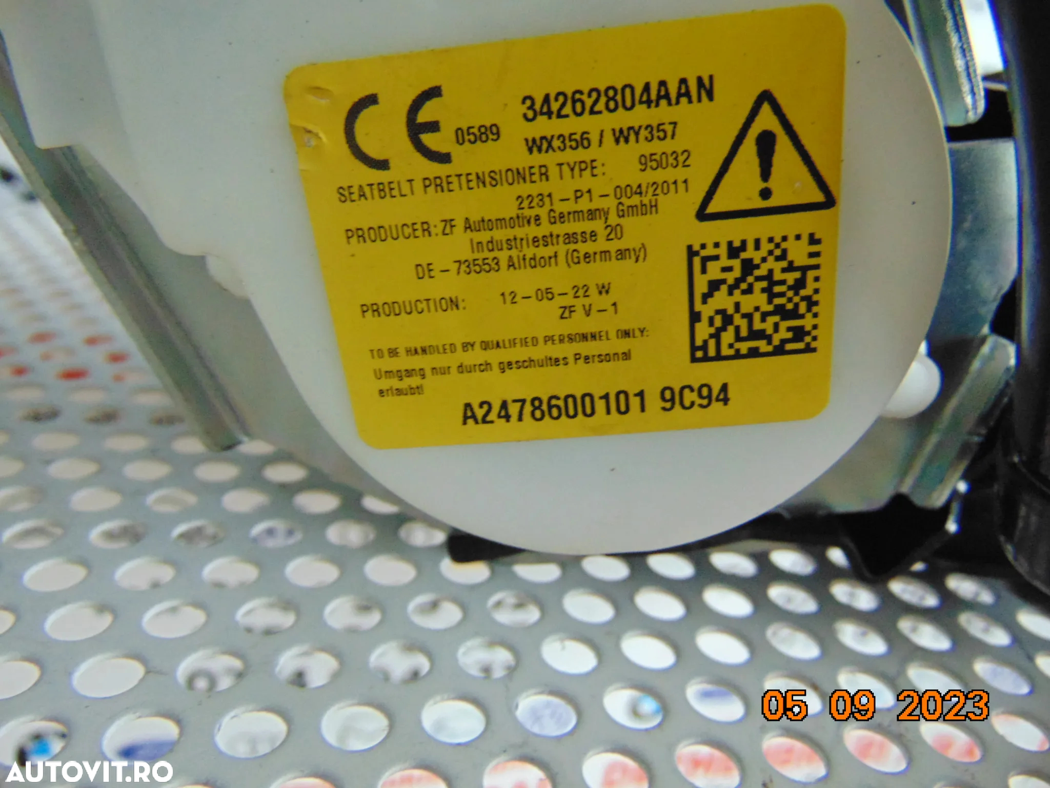centuri Mercedes W177 w247 X247 h247 a class b class GLB Gla centuri fata spate stanga dreapta - 5
