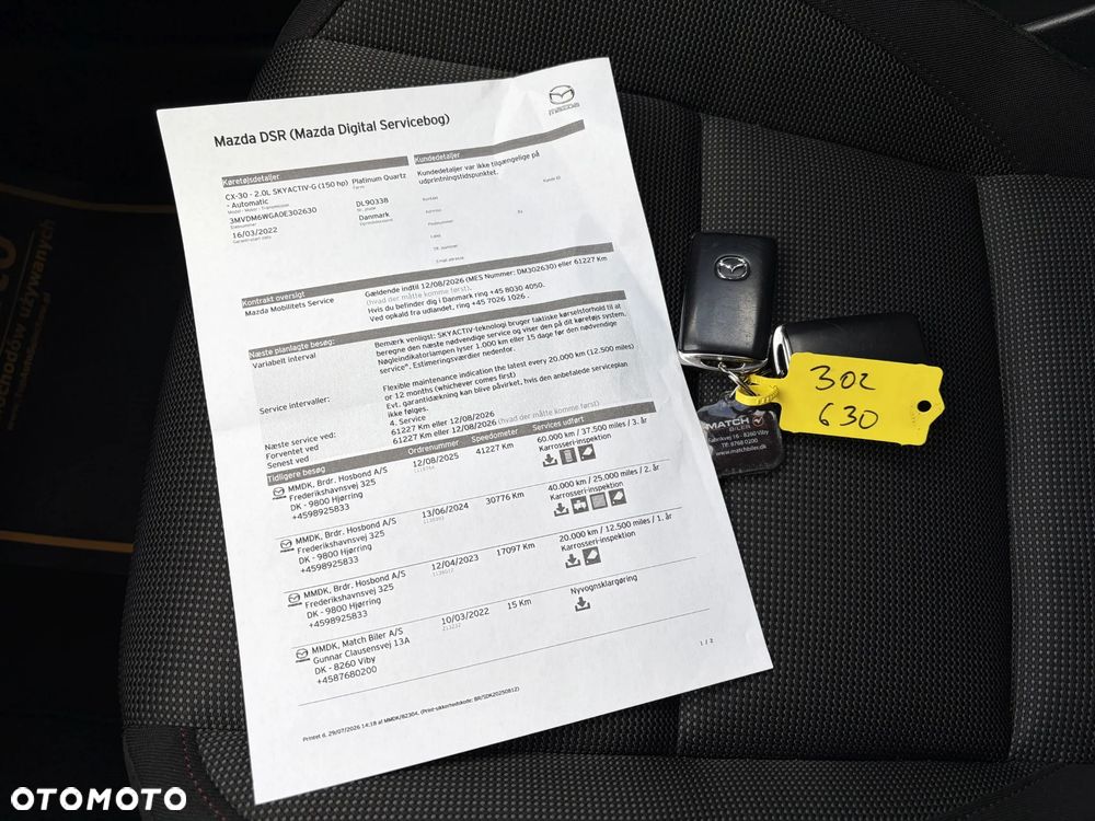 Mazda CX-30 e-SKYACTIV-G 2.0 M HYBRID 150 DRIVE HOMURA - 36