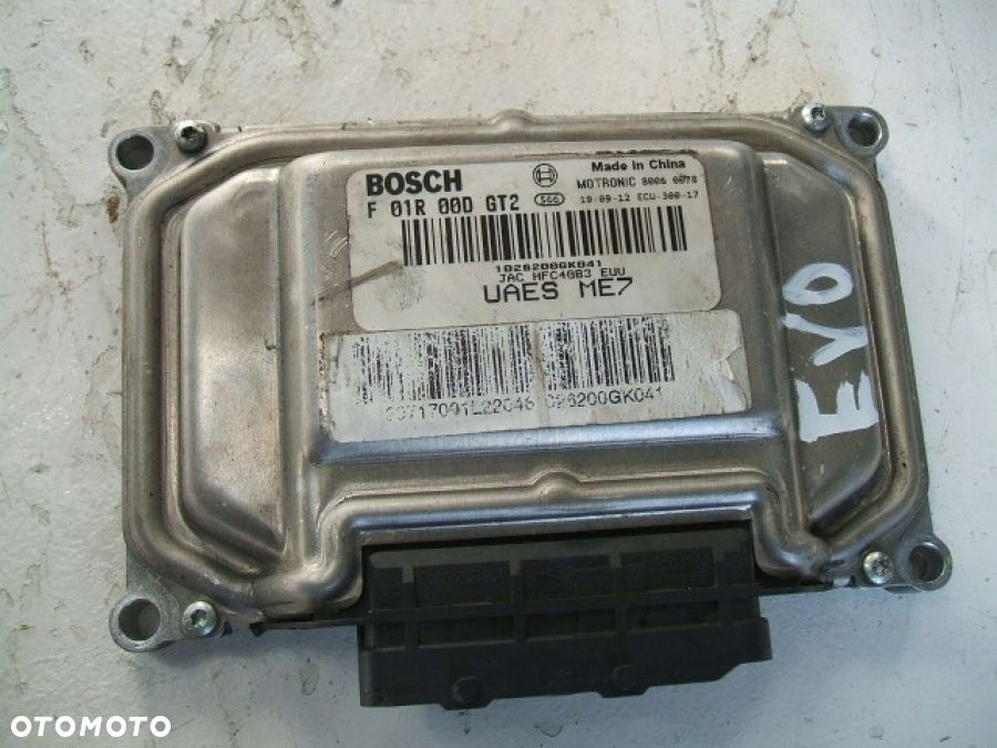 EVO 4 JAC STEROWNIK KOMPUTER silnika F01R00DGT2 1026200GK041 - 1