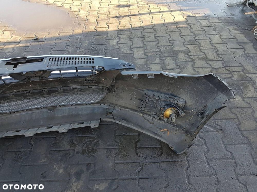 VW TIGUAN I 5N 06-10r ZDERZAK PRZÓD PRZEDNI PDC GRILL LD7R - 9