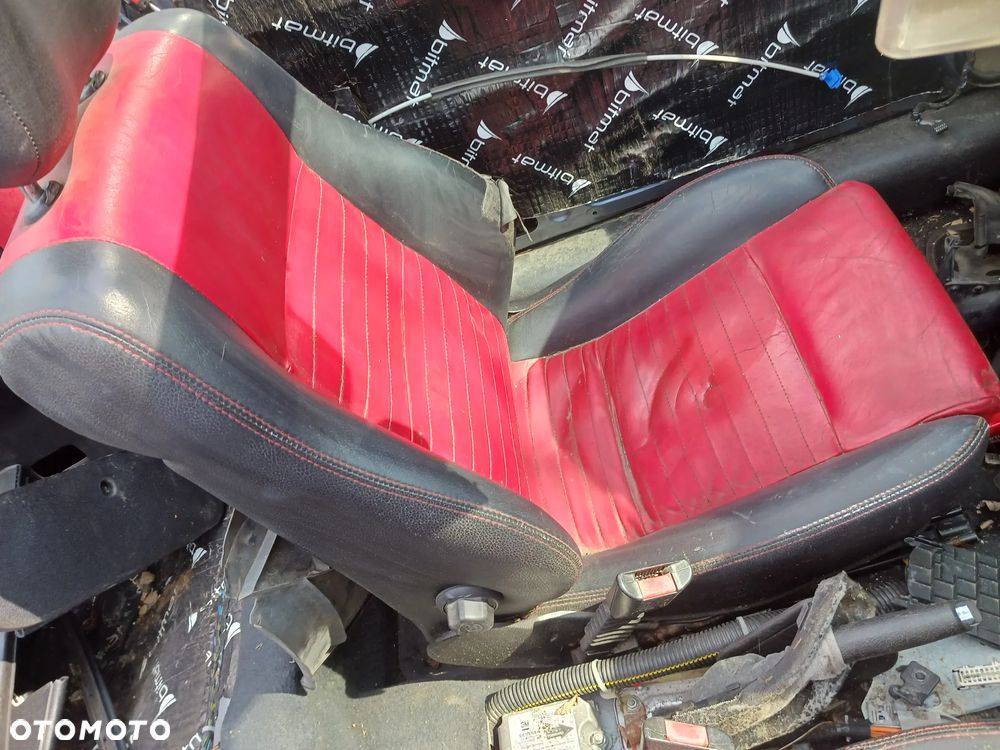 Fotele kanapa boczki komplet Opel Astra G Bertone Cabrio Coupe 3D - 2