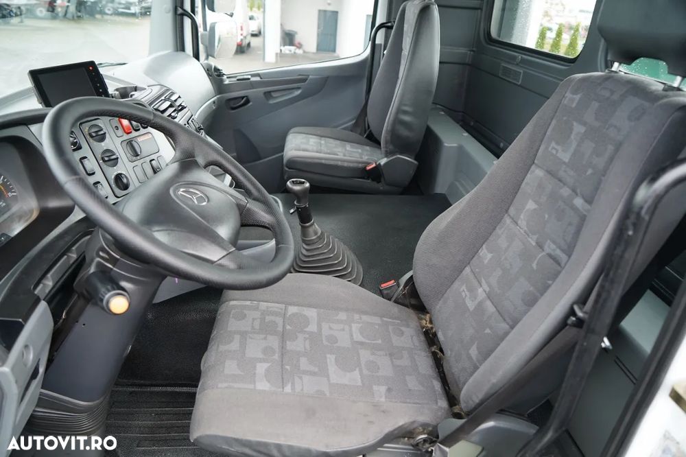 Mercedes-Benz AXOR 2636 / 6x4 / BASCULĂ CU 2 LATE / HIDROCLAPĂ / HIDROCLAPĂ / SPECIAL / CU PUNGĂ DE TRECERE FRONTALĂ / MANUALĂ - 30