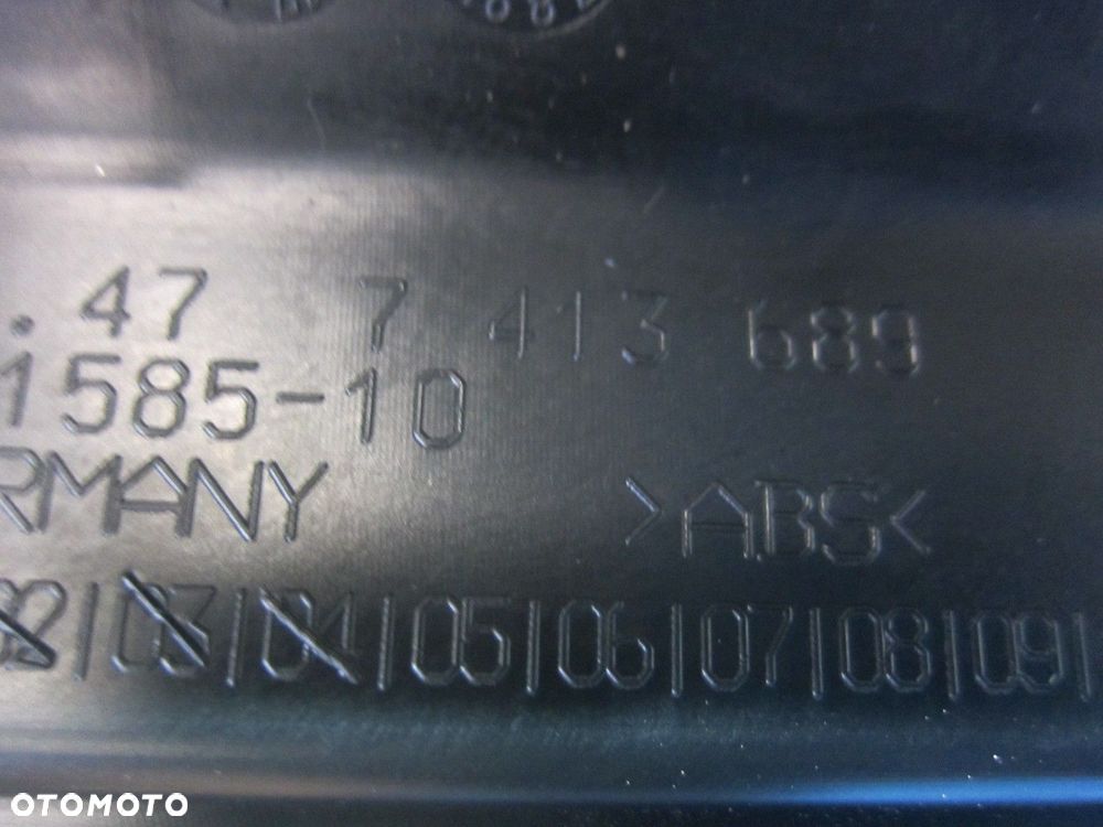 BMW X1 F48 OSŁONA KRAWĘDZI PASA TYLNEGO BAGAŻNIKA PRÓG 7413689 51477413689 - 9