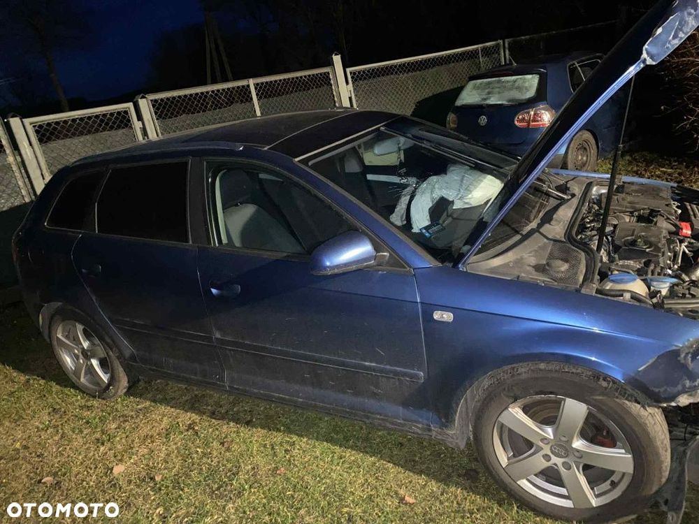 Części audi a3 8p silnik 1.9 tdi bls skrzynia KBL panorama kolor lz5c