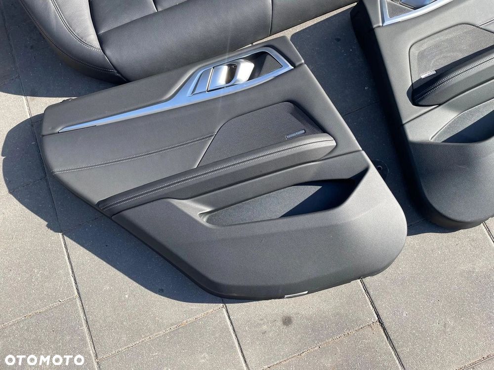 FOTELE TAPICERKA BMW i4 4 G26 SPORTY SKÓRA GRZANE ELEKTRYCZNE HARMAN PAMIĘĆ - 14