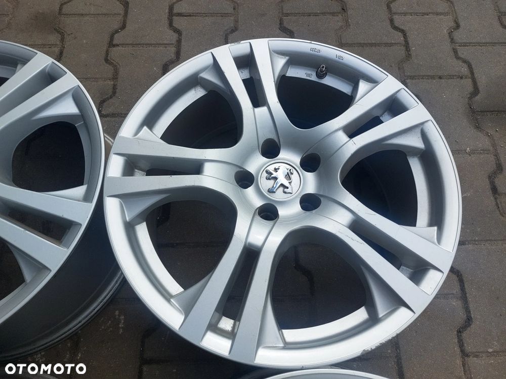 PEUGEOT 407 508 308 5008 3008 FELGI ALUMINIOWE R18 8J ET27 5X108 KBA 47281 PROSTE! - 4