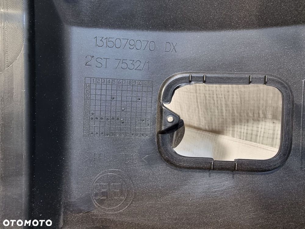 DUCATO BOXER JUMPER III LIFT NAROŻNIK ZDERZAKA PRAWY PRZÓD 1315079070 - 11