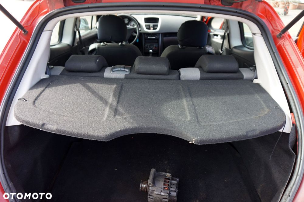 TYLNA PÓŁKA BAGAŻNIKA 207  3D HB  PEUGEOT 2006-2009 - 1