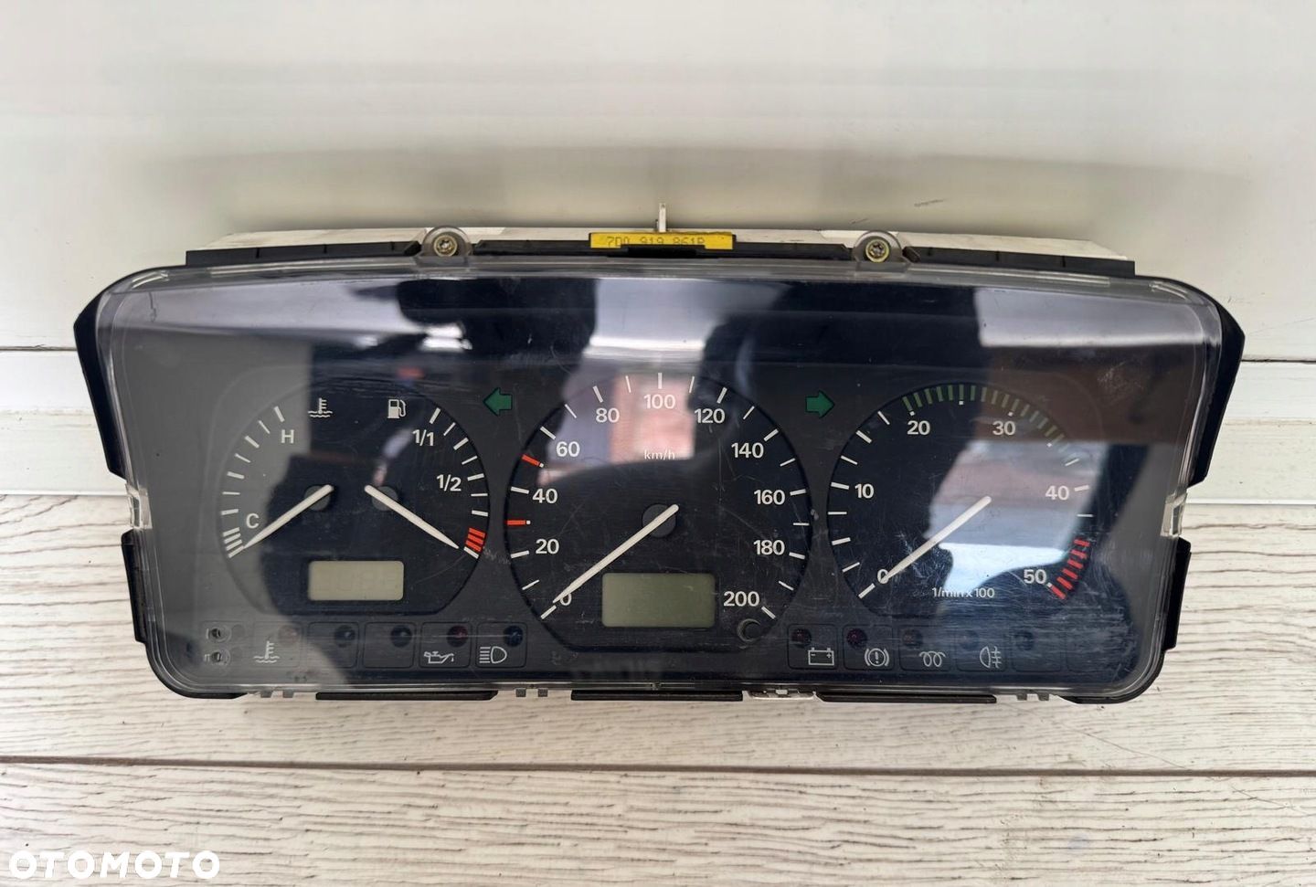 LICZNIK ZEGAR TRANSPORTER VW T4 2.5 TDI 7D0919861R - 1