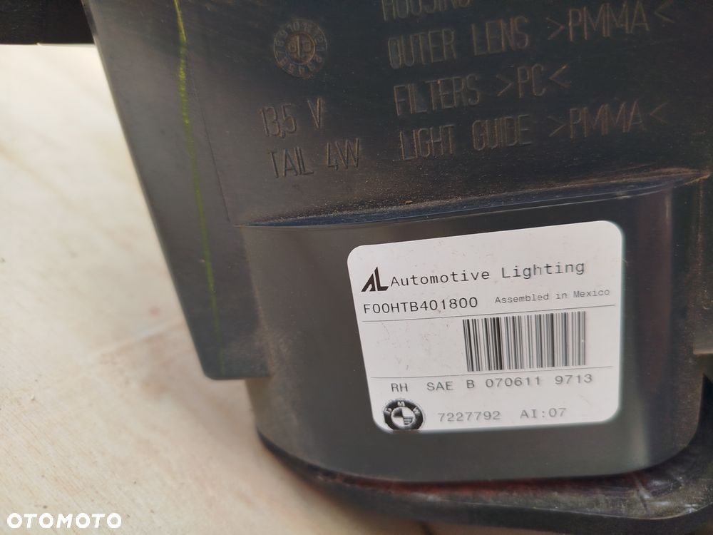 BMW X5 E70 lampa prawa prawy tył tylna - 4