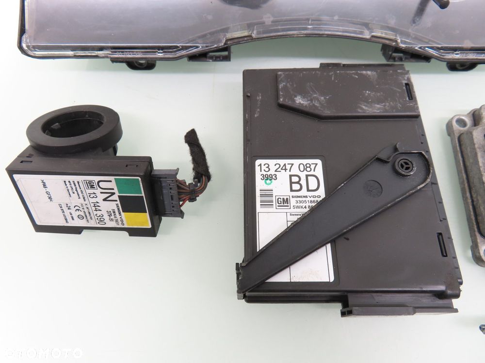 STACYJKA STEROWNIK OPEL MERIVA A 1.8 55355043 5WK9380 13201076BH - 7