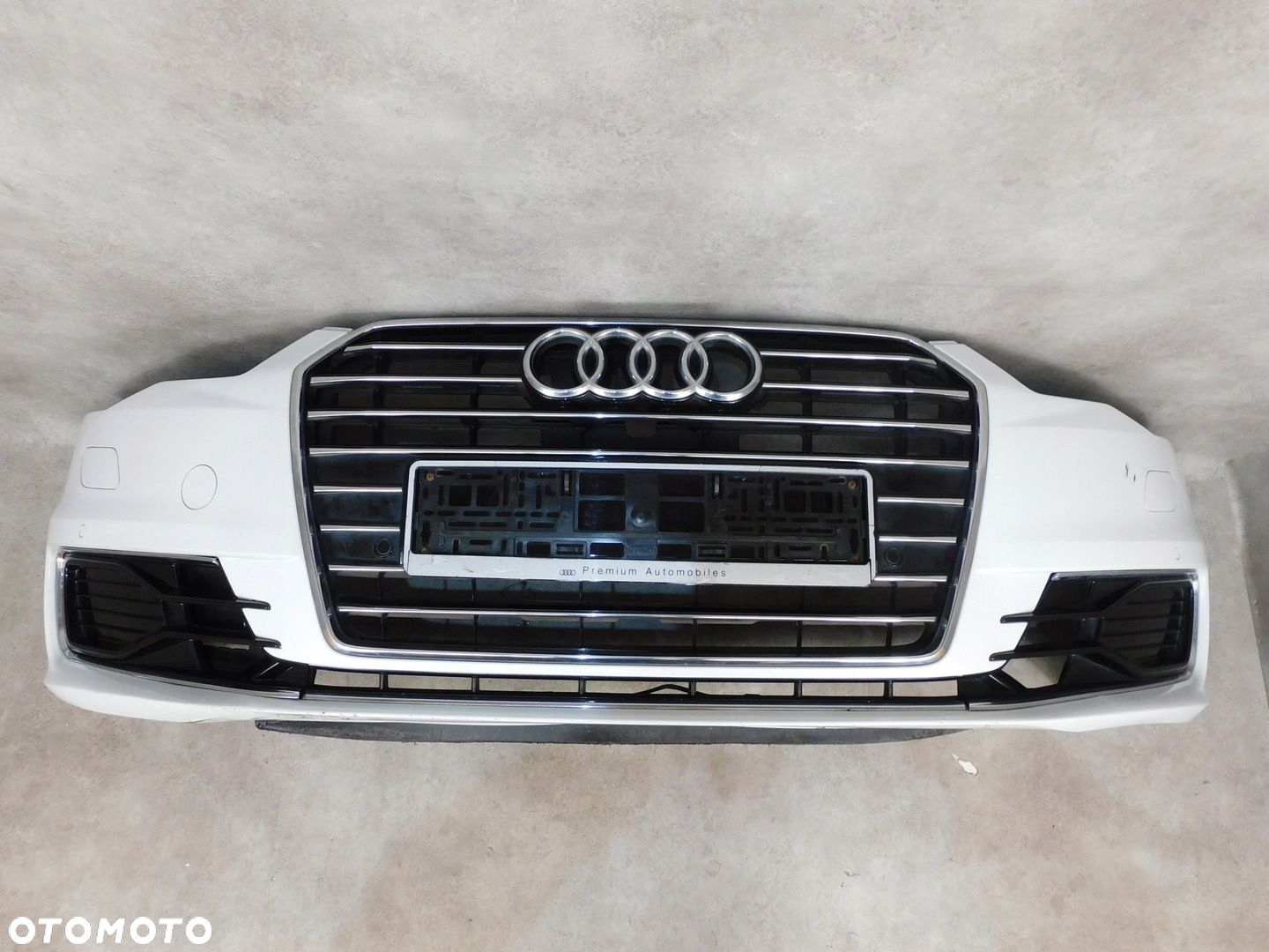 AUDI A6 C7 4G LIFT ZDERZAK PRZÓD PRZEDNI KOMPLETNY 6XPDC - 7
