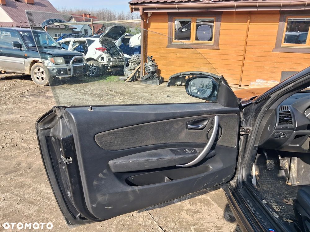 BMW E81 08 DRZWI LEWE PRZOD BLACK SAPHIRE METALIC 475 - 4