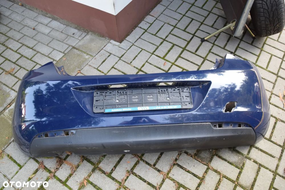 Opel Astra J Zderzak tylny tył 5D HB niebieski Z20Z - 5