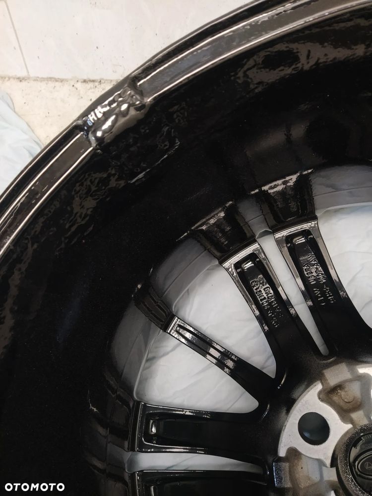 RANGE ROVER VOGUE L322 L405 SPORT L494 9,5X20 ORYGINALNE FELGI ALUMINIOWE R20 ET53 5x120 DEKIELKI LAND ROVER CZARNE ORYGINAŁ - 6