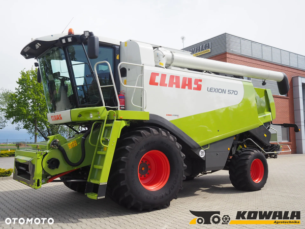 Claas Lexion 570 4WD + V750