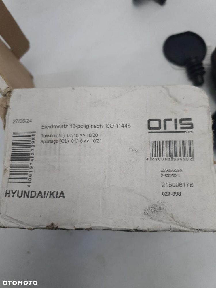 NOWY ORYGINAŁ INSTALACJA HAKA ORIS  WIĄZKA MODUŁ KIA SPORTAGE  027998 - 6