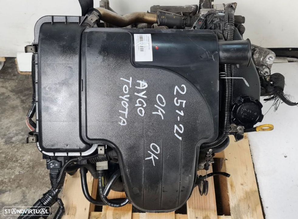 Motor TOYOTA AYGO (KGB/WNB) 1kr-fe - 1
