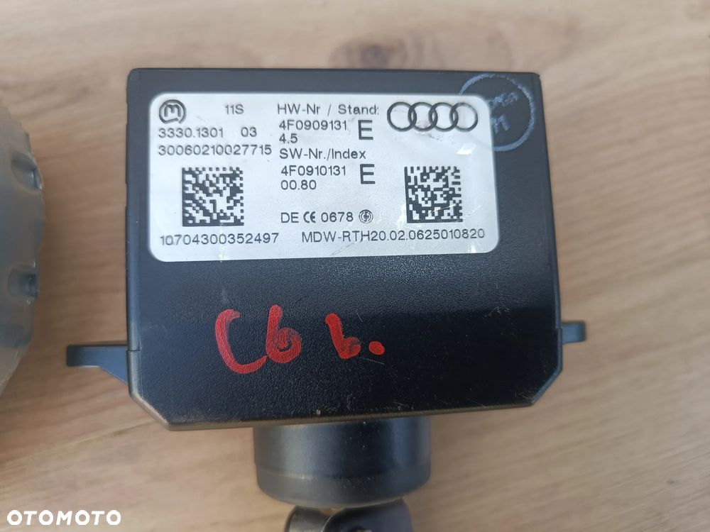 AUDI A6 C6 RYGIEL BLOKADA KOLUMNY KIEROWNICZEJ ELV KOMPLET DO ZAKODOWANIA 4F0905852B - 3