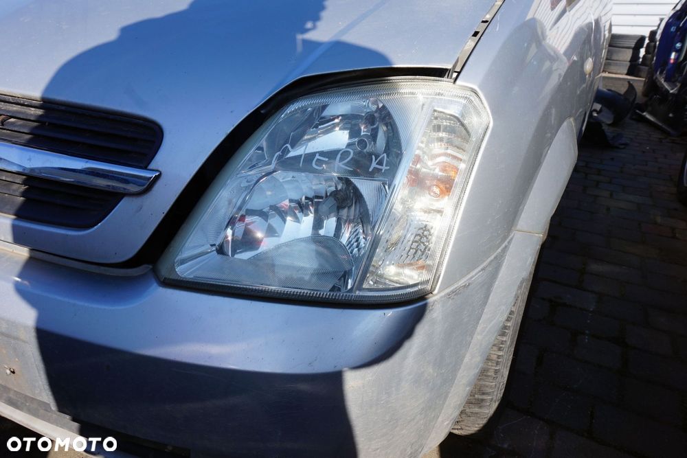 MASKA ZDERZAK BŁOTNIKI LAMPY MERIVA A Z157  OPEL 2003-2005 SREBRNY PRZÓD KOMPLETNY - 16