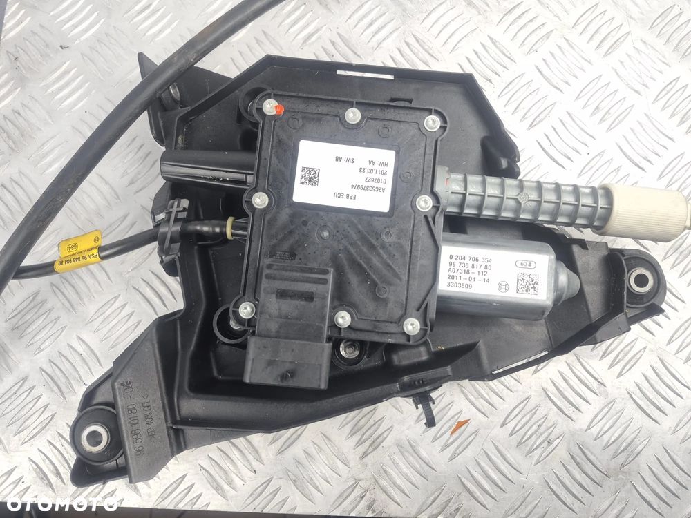 Silniczek hamulca ręcznego Citroen C4 I Picasso 9673081780 - 1