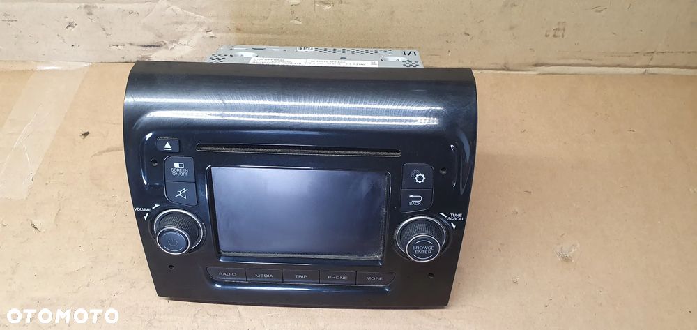 Radio radioodtwarzacz KOD NAVI nawigacja Fiat 250 FL VP2 ECE Citroen Jumper Ducato III Boxer 2017r - 2