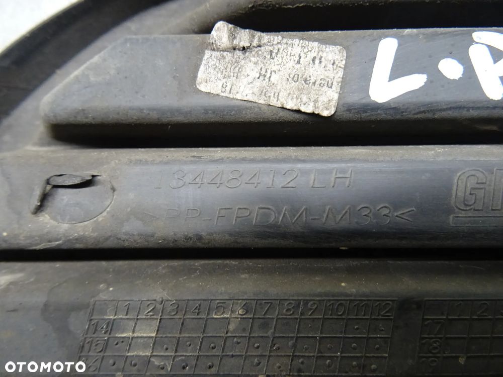 OPEL ASTRA K KOMBI 1.6CDTI KRATKA ZDERZAKA LEWY PRZÓD PRZEDNI 13448412 - 5