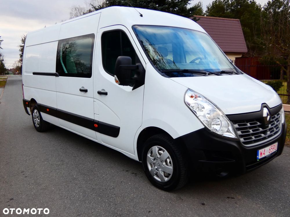 Renault MASTER 2.3DCI BRYGADÓWKA L3 H2 dubelkabina 6 osób - 13