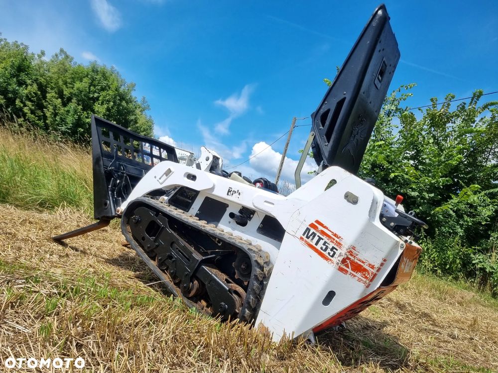 Bobcat MT55 Miniładowarka Gąsienicowa 567mtg Jak Nowa z Salonu widły i łyżka Silnik Kubota 3cyl. z Norwegii! - 25