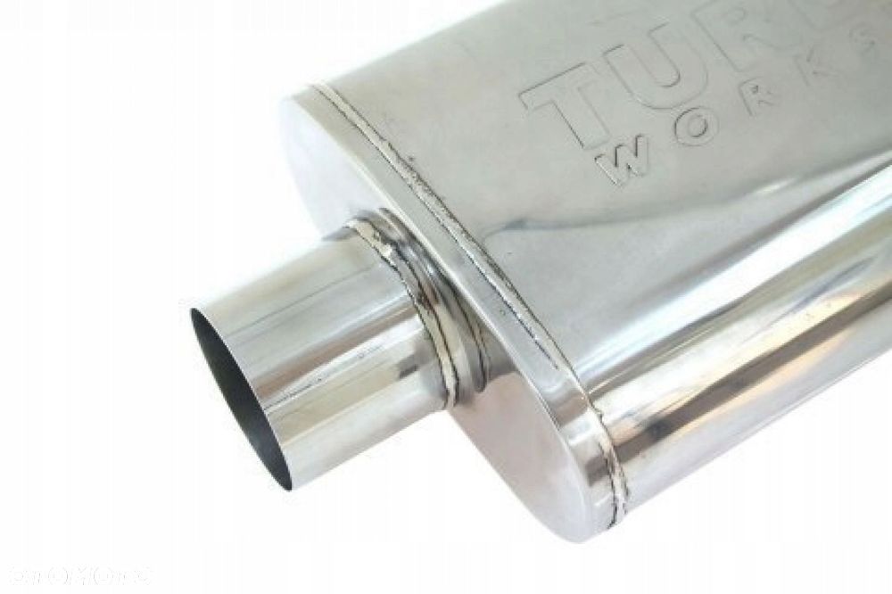 Tłumik Środkowy 63,5-57mm TurboWorks LT 304SS - 2