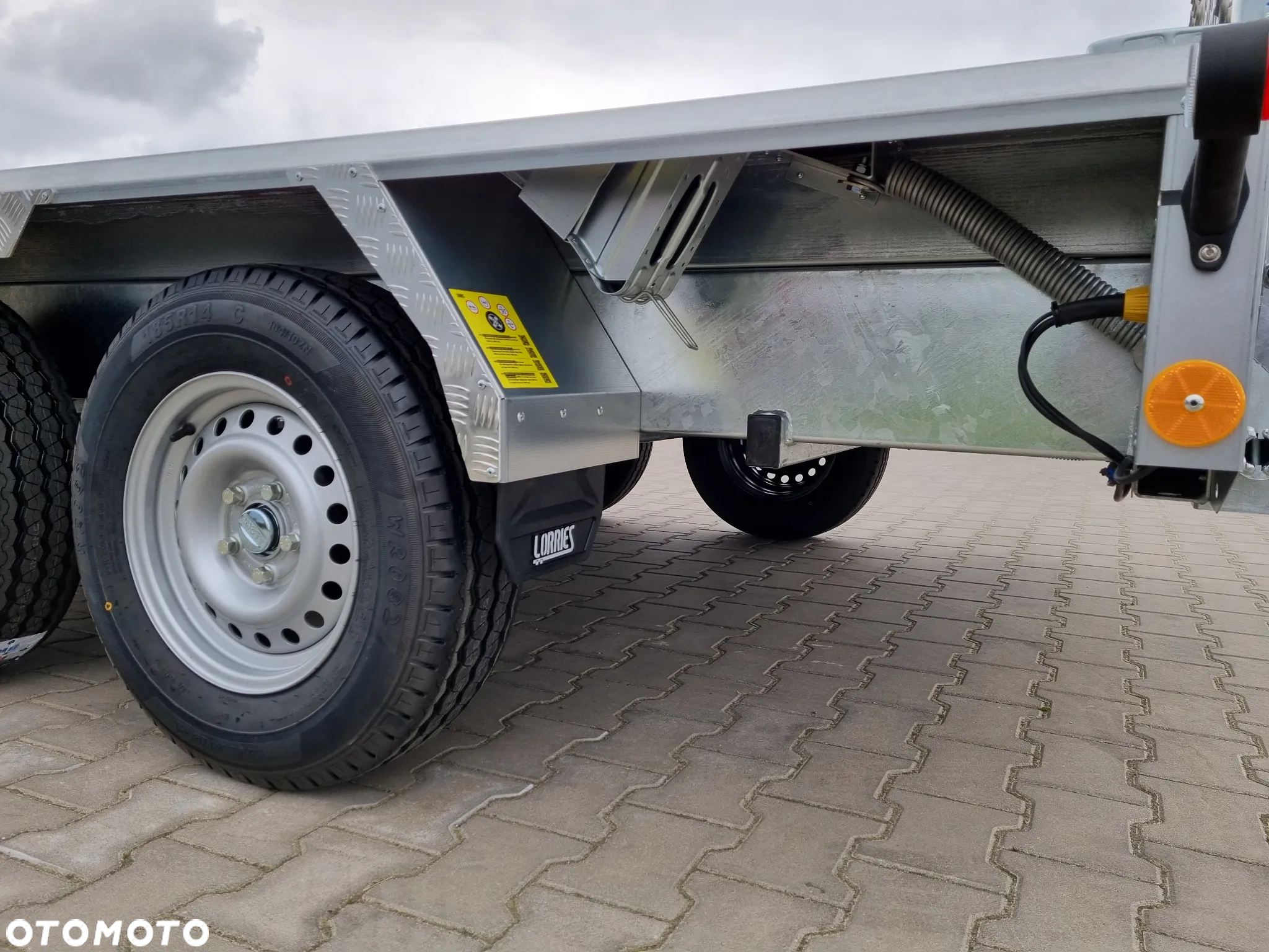 Lorries Przyczepa TPM 27, 303x160 cm 2,7T koparka, bobcat - 28