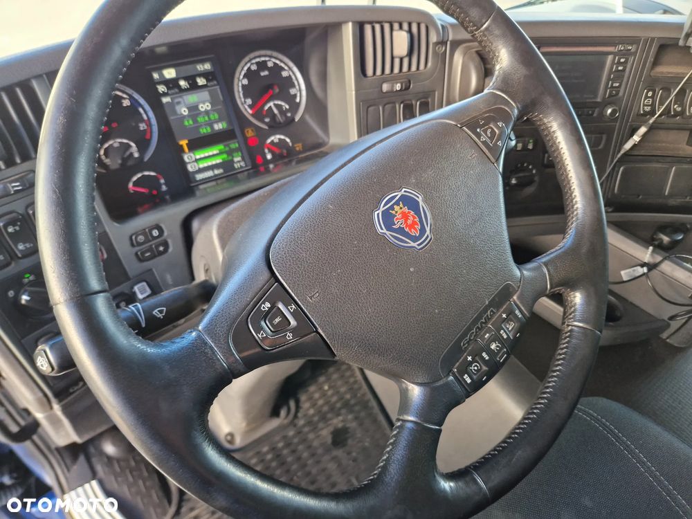 Scania G450/ ZABUDOWA 7.7m/ HDS HIAB XS122 HIDUO Sterowanie Radiowe/ SKRETNA OŚ WLECZONA/ CAŁY NA PODUSZKACH/ PO ZŁOTYM KONTRAKCIE - 22