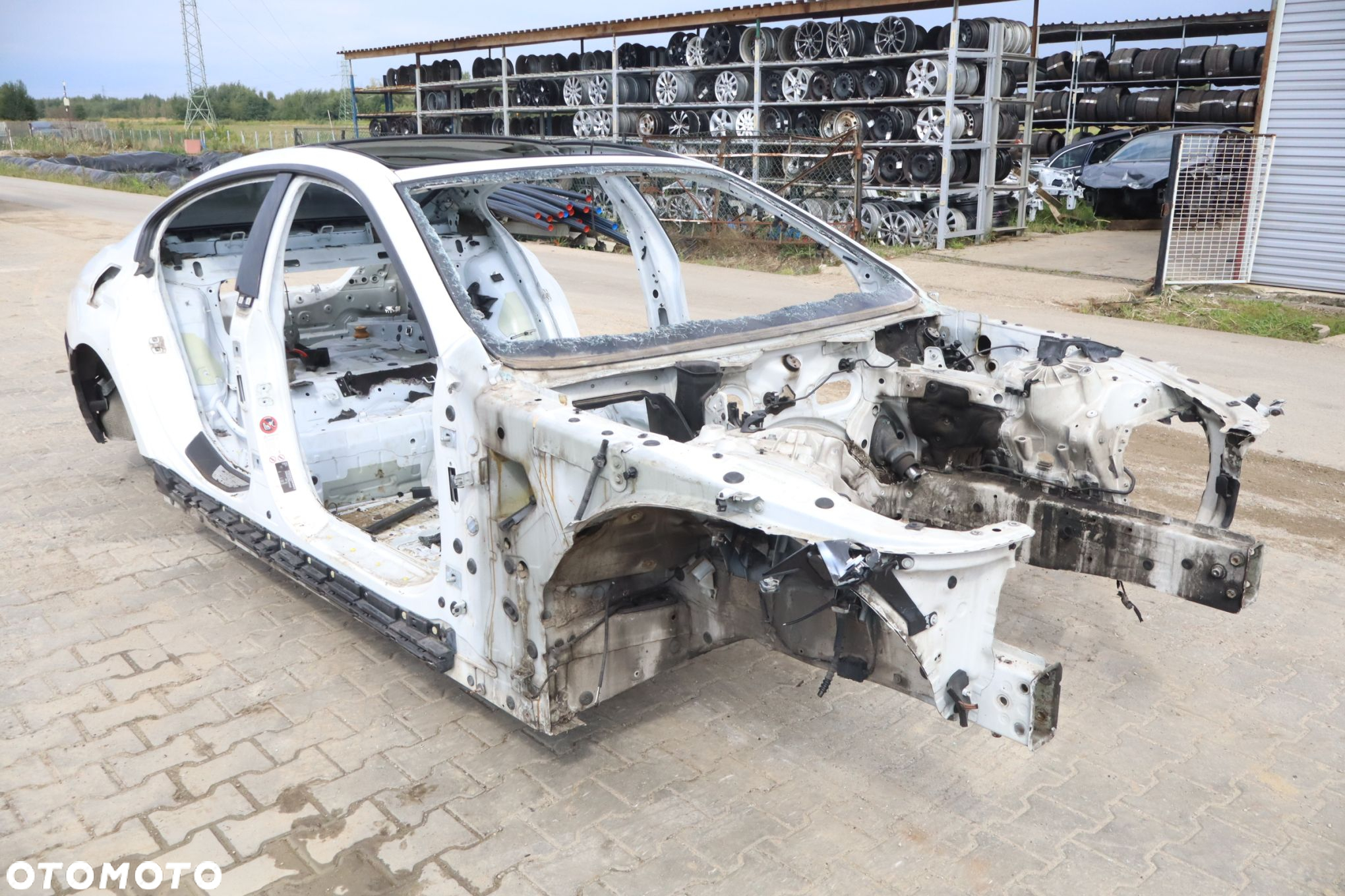 ĆWIARTKA LEWY PRZÓD PODŁUŻNICA BMW 6 640D F06 - 5