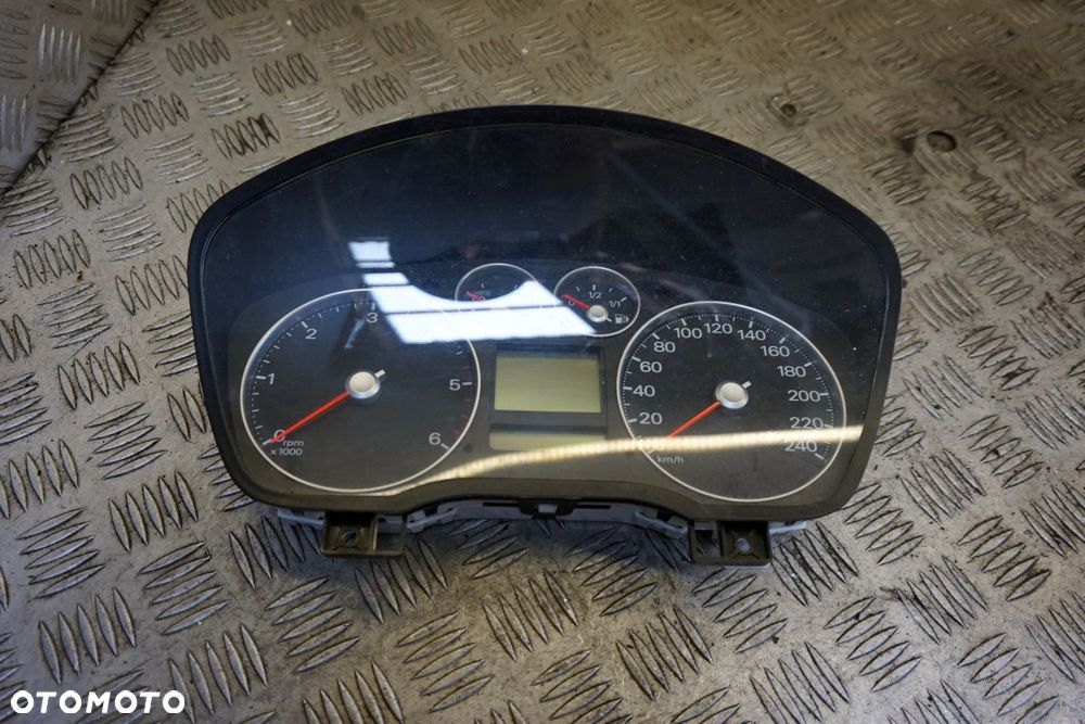 LICZNIK ZEGARY FOCUS II C-MAX 1.6 TDCI 3M5T-10849-LK FORD 2003-2007 ZIELONY - 2