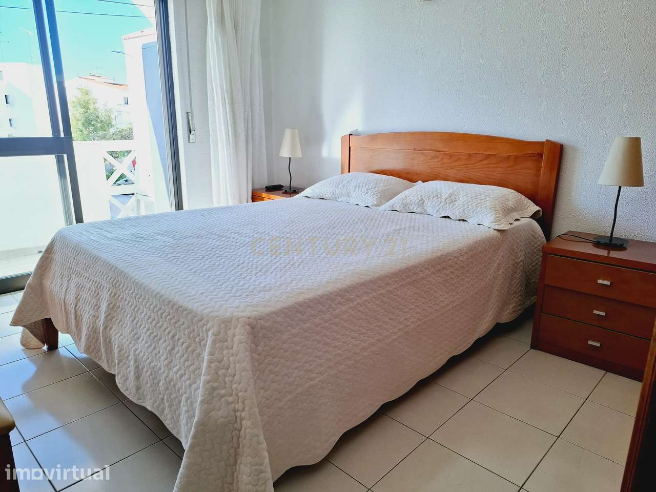 T2 Centro de Albufeira 300 metros da Praia dos Pescadores Varanda a Su - Grande imagem: 4/14