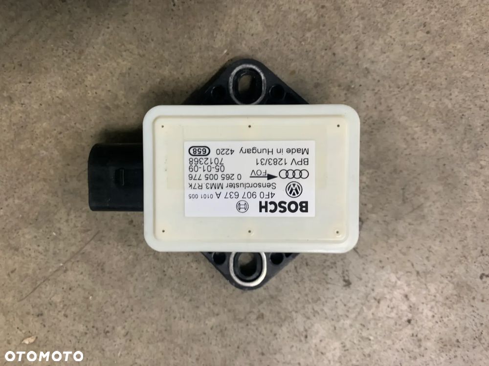 czujnik moduł sensor ESP 4F0907637A A6 C6 FL Lift 2.7 TDI - 1