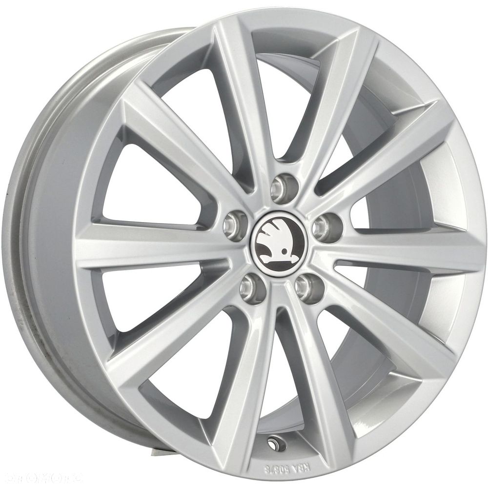 4x Felgi OE 17 SKODA Karoq Kodiaq Octavia III IV Superb SEAT Ateca Tarraco - 3G8071497 - 3