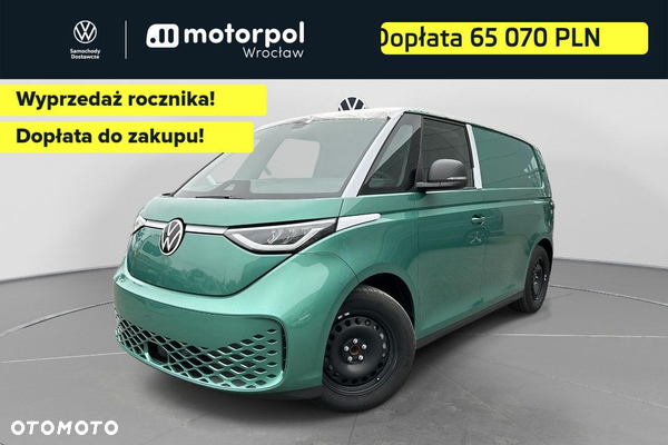 Volkswagen ID. Buzz Cargo 150 kW (204 PS) / skrzynia biegów: automatyczna 1 biegowa rozstaw osi: 2988 mm