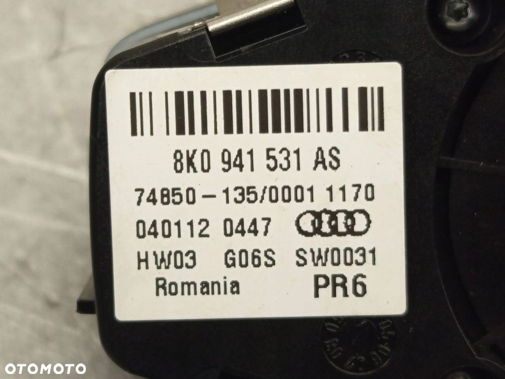 Włącznik Przełącznik świateł Audi A5 A4 B8 Q5 8K0941531AS - 12