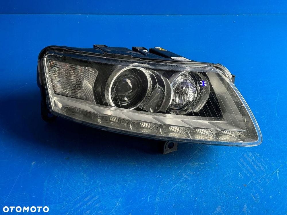 PRAWY BI XENON LED AUDI A6 C6 LIFT SKRĘTNA EUROPA BDB HELLA - 2