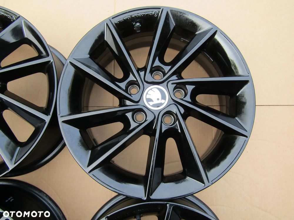 4x Felgi 16 Skoda Octavia II III IV Karoq VW T-ROC T Roc Jetta Golf V VI VII Touran Caddy Jetta Seat Ateca Leon Ateca 6 j 5x112 ET43 - 6